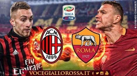 Milan-Roma - La copertina del match