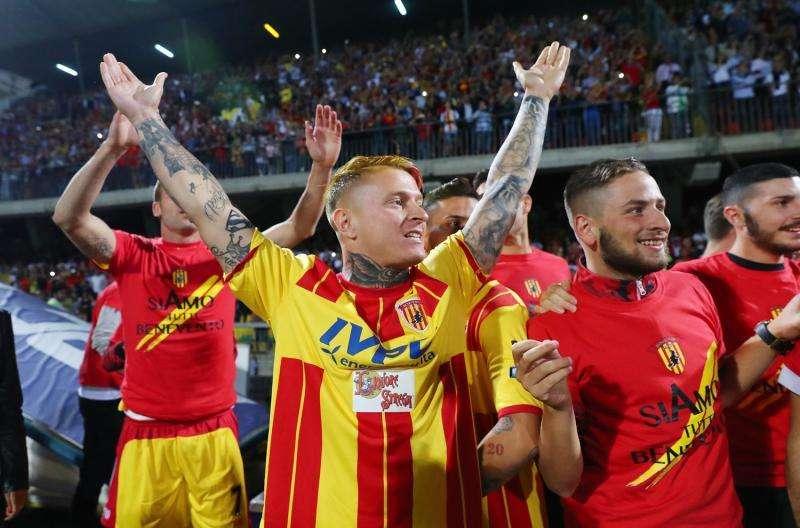 Benevento, Ciciretti: "Sarà un'emozione giocare all'Olimpico la prossima stagione"