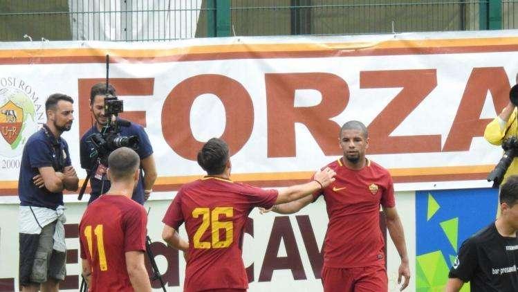 Pinzolo Campiglio-Roma 0-8. I giallorossi chiudono in goleada la prima uscita stagionale. FOTO!