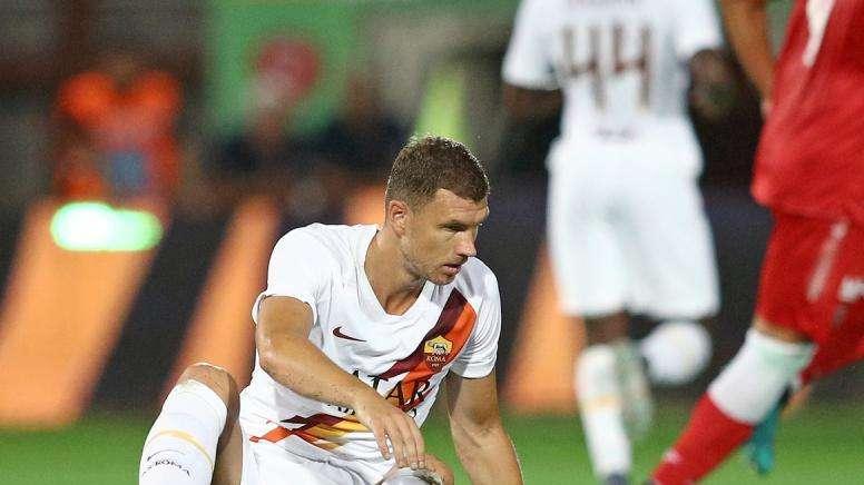 Dzeko punta i piedi e rischia di saltare la partita contro l'Athletic Club 