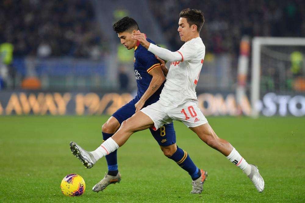 Roma-Juventus 1-2 - All'Olimpico vincono i bianconeri. Perotti nella ripresa risponde alle reti di Demiral e Ronaldo in avvio