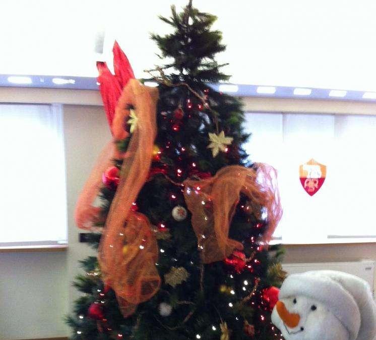 La Roma rinuncia alla cena di Natale 