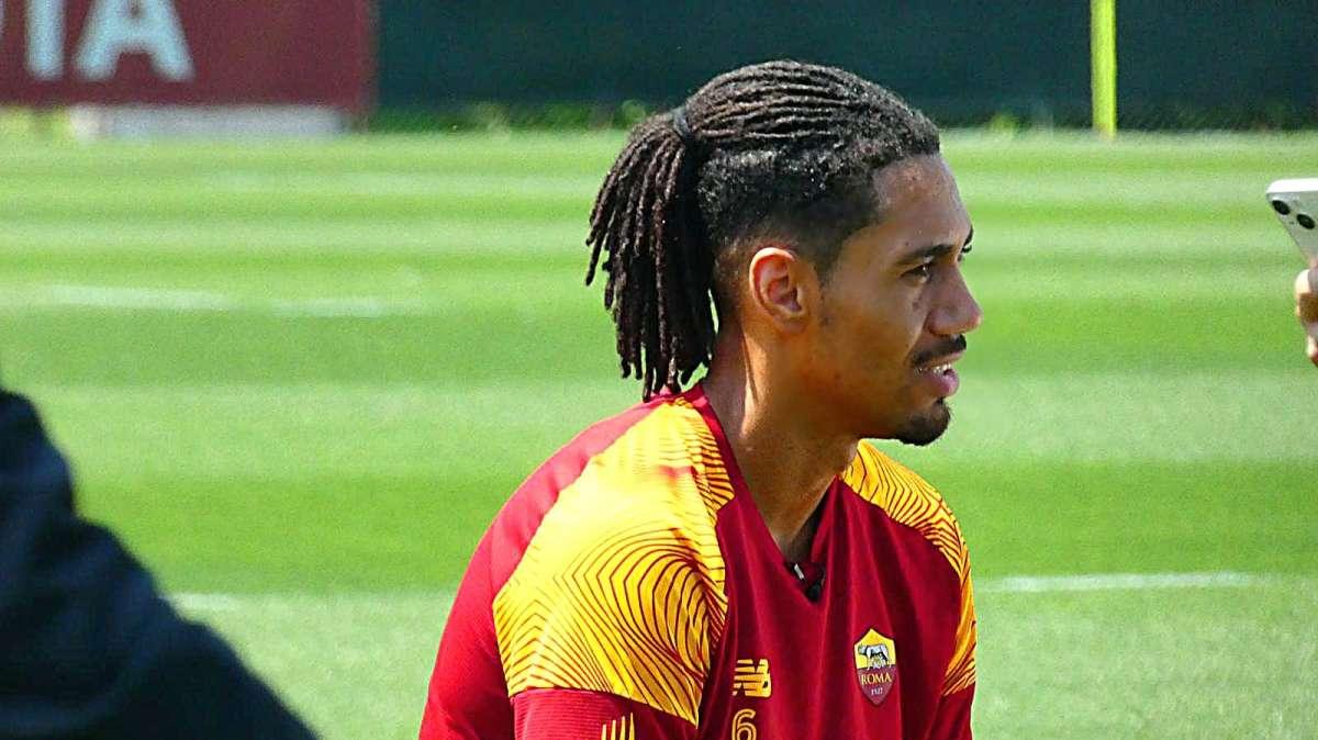 L'agente di Smalling a Trigoria