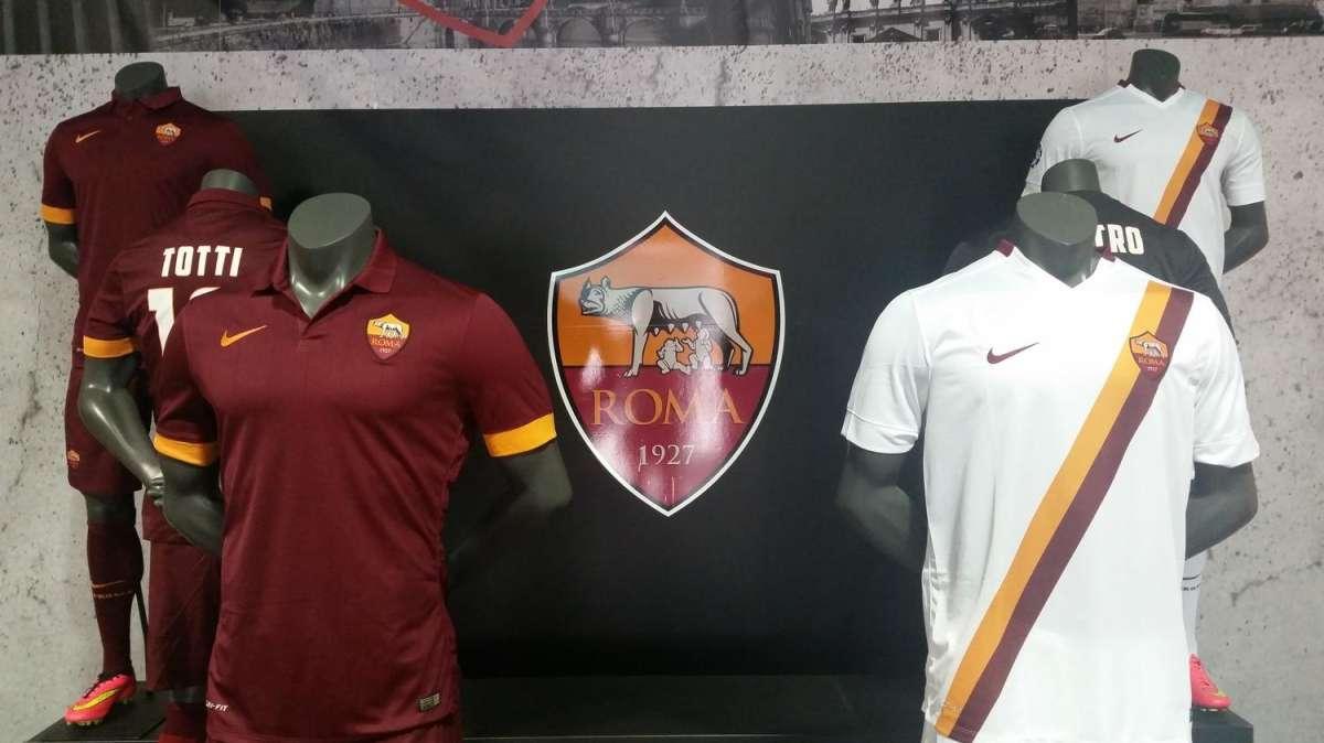 Il nuovo AS Roma Store a Viale delle Olimpiadi. FOTO!