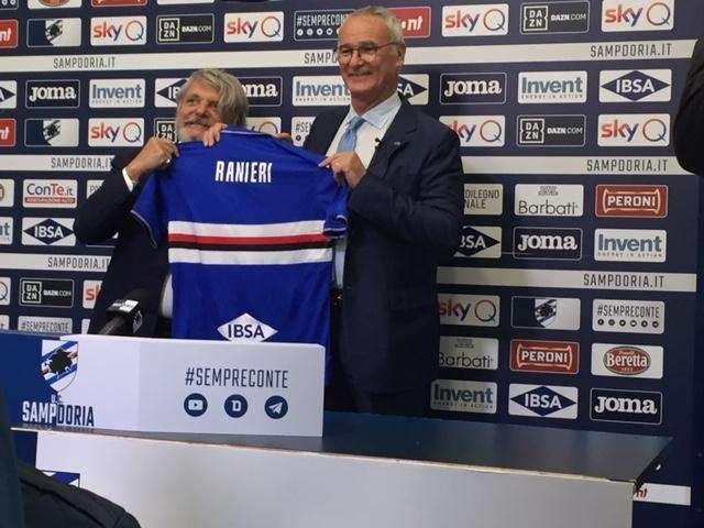 Sampdoria, Ranieri: "Sono tifoso della Roma ma in campo non ci saranno amori. Vinca il migliore domenica, daremo il massimo. Bizzarro che arrivi sempre al posto di Di Francesco, spero non ce l'abbia con me". FOTO!
