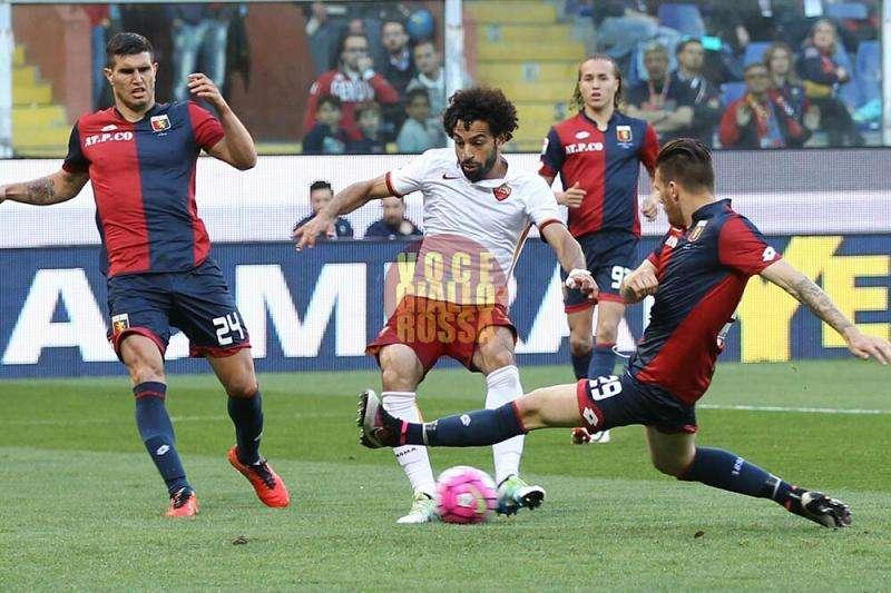 Genoa-Roma 2-3 - Pirotecnica vittoria dei giallorossi, in rete con Salah, Totti ed El Shaarawy. FOTO!