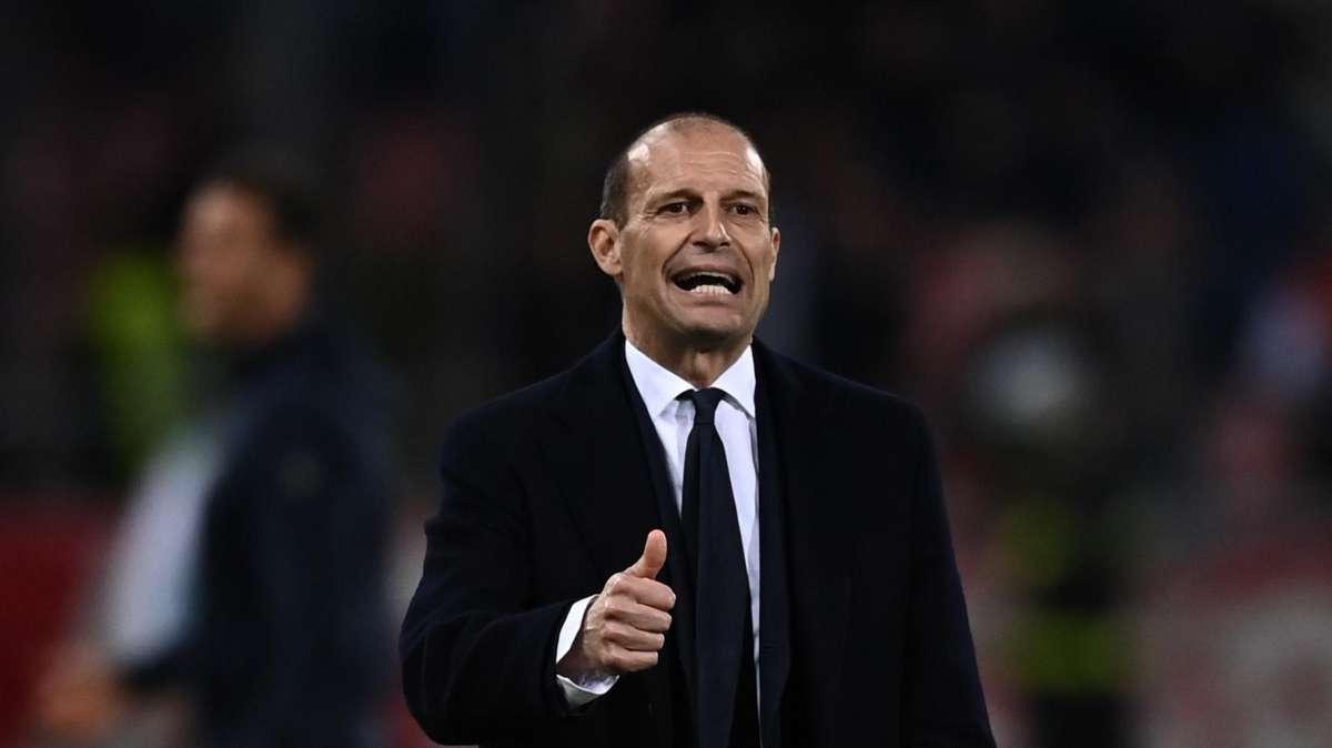 Juventus, Allegri: "Abbiamo tre punti di vantaggio su Inter, Milan e Roma. Quota Champions a 72-73 punti"