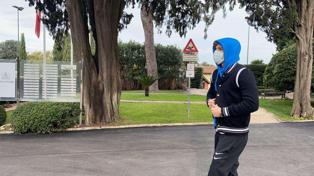 Visita di controllo al ginocchio per Zaniolo a Villa Stuart. FOTO! VIDEO!