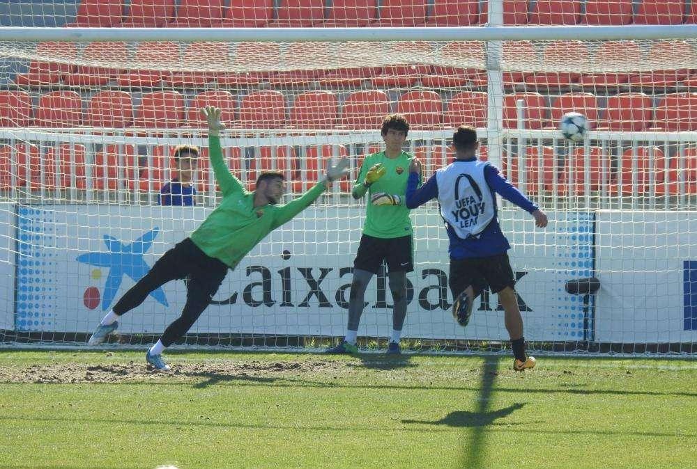 UEFA Youth League - Atletico Madrid-Roma, la photogallery del riscaldamento. FOTO!