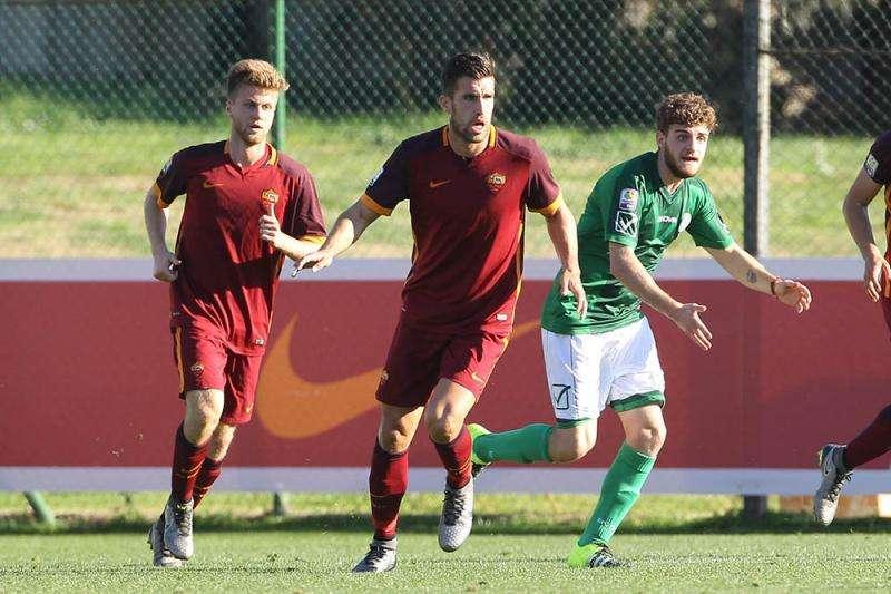Strootman torna in campo con la Primavera - La photogallery