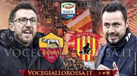 Roma-Benevento - La copertina