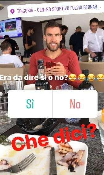  Instagram, Nainggolan e Strootman in pausa pranzo prima della seduta pomeridiana