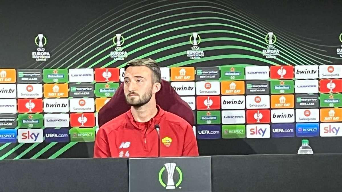 TRIGORIA - Cristante: "Futuro? Penso prima a domani. Siamo carichi per la partita, vogliamo la Coppa. Mourinho ci ha dato la giusta mentalità". VIDEO!