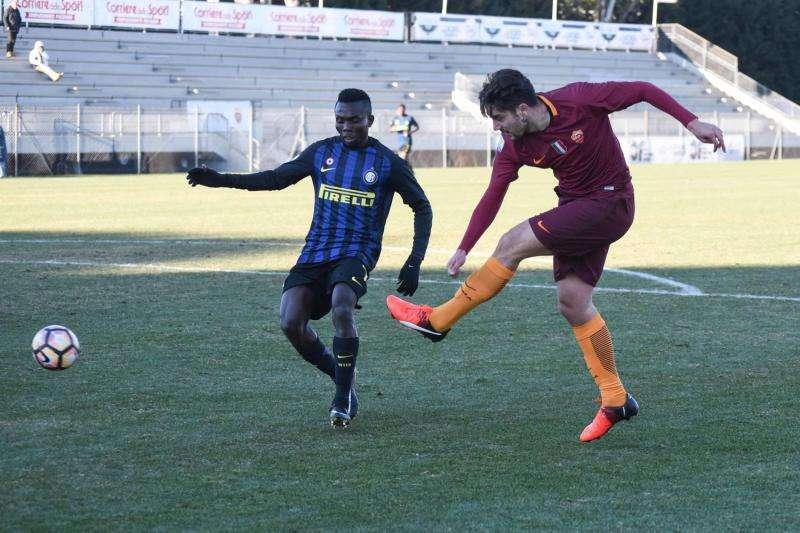 PRIMAVERA PAGELLE FC INTERNAZIONALE vs AS ROMA 2-1 - Giallorossi ko. Non basta Marchizza