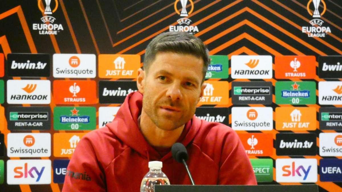 OLIMPICO - Bayer Leverkusen, Xabi Alonso: "Mou ha ragione, il contropiede è un nostro punto di forza. Sarà un privilegio incontrarlo, da lui ho imparato a essere leader"