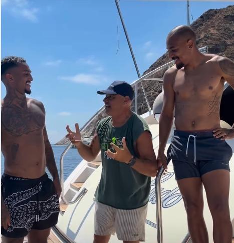 Relax a Ponza per Wesley e Malen. VIDEO!
