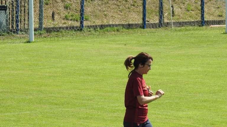 GIULIO ONESTI - Giornata di doppia seduta, nel pomeriggio primo allenamento per Serena Landa
