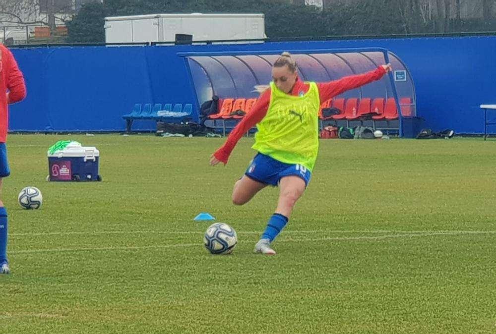 Italia Femminile Under 19-Irlanda Femminile Under 19 2-0, doppietta di Landa, in campo per tutto il match Greggi e Soffia. FOTO!