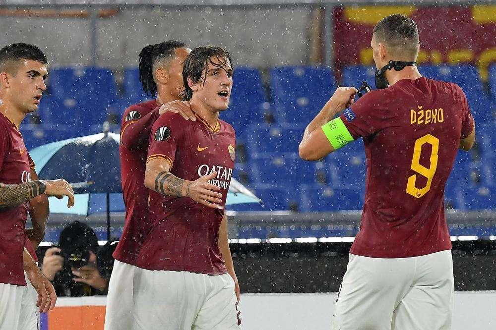 Roma-Borussia Mönchengladbach 1-1 - Zaniolo porta in vantaggio i giallorossi, Stindl pareggia grazie ad un rigore inesistente