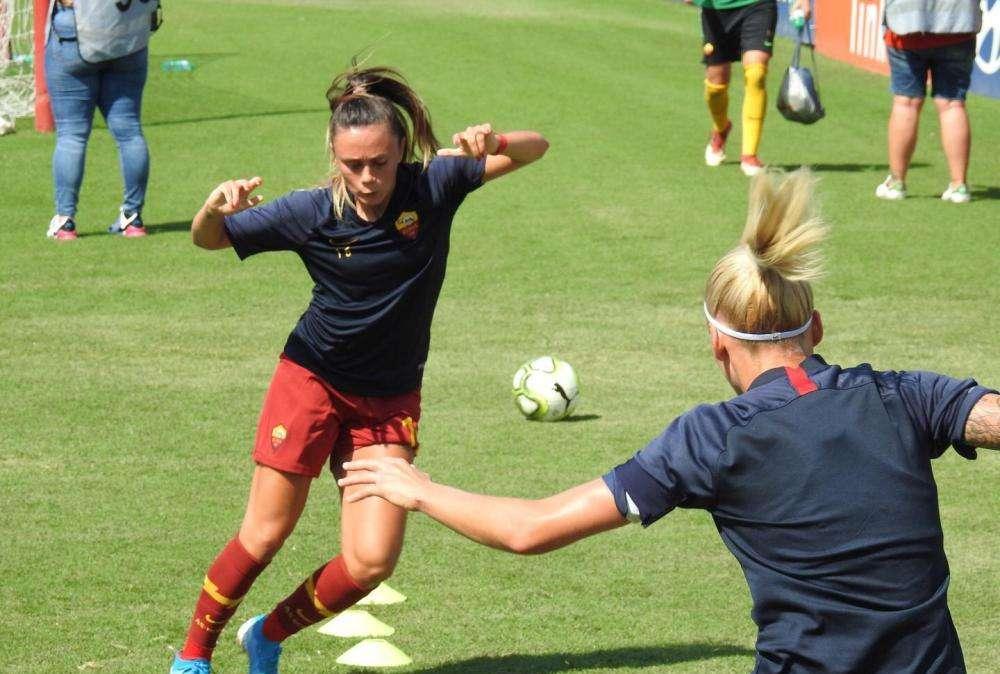 Roma Femminile, Serturini: "Dopo la caduta col Milan dobbiamo ripartire lavorando di squadra"
