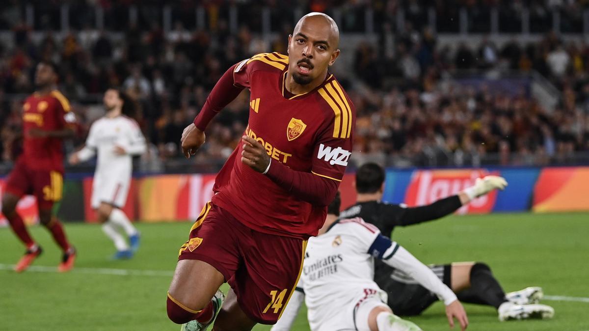 #IlMiglioreVG - Malen è il man of the match di Roma-Real Madrid 3-4. GRAFICA!