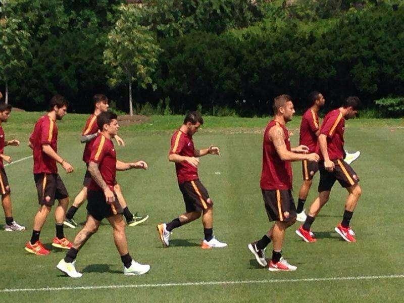 PHILADELPHIA - Terminata la seduta mattutina. Benatia a parte. FOTO! VIDEO!