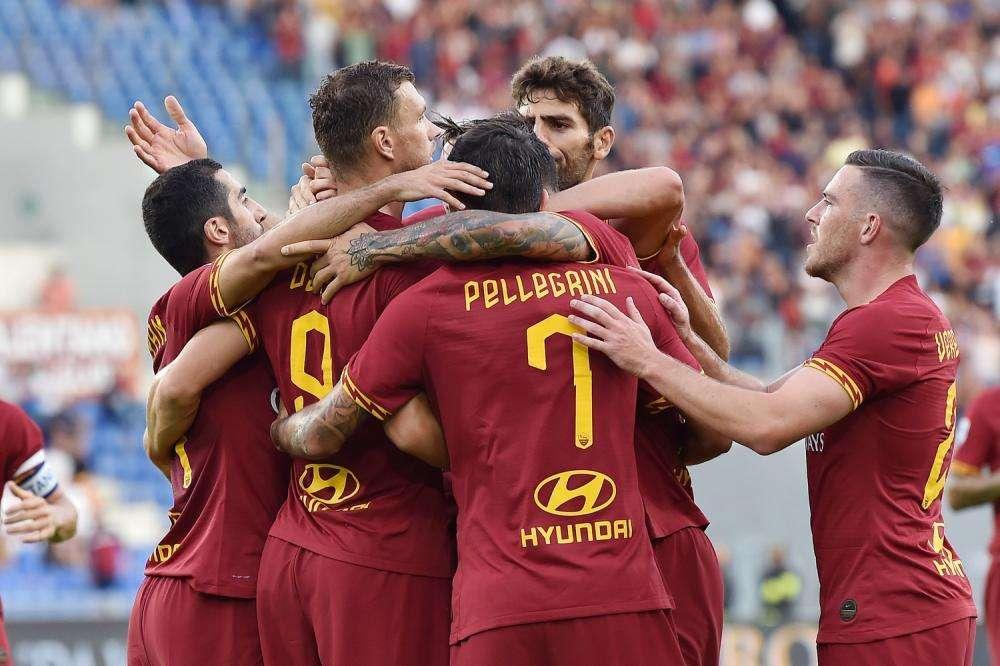 Roma-Sassuolo 4-2 - Prima vittoria in campionato dei giallorossi, a segno Cristante, Dzeko, Mkhitaryan e Kluivert. FOTO!