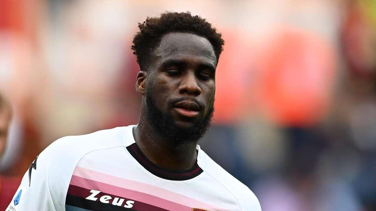 Salernitana, infortunio per Dia: fine stagione a rischio
