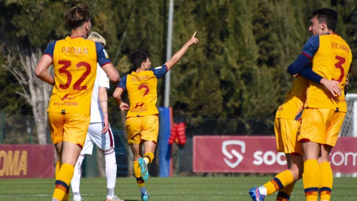 PRIMAVERA 1 - AS Roma vs Torino FC 2-2, pareggio in rimonta per i giallorossi. FOTO!