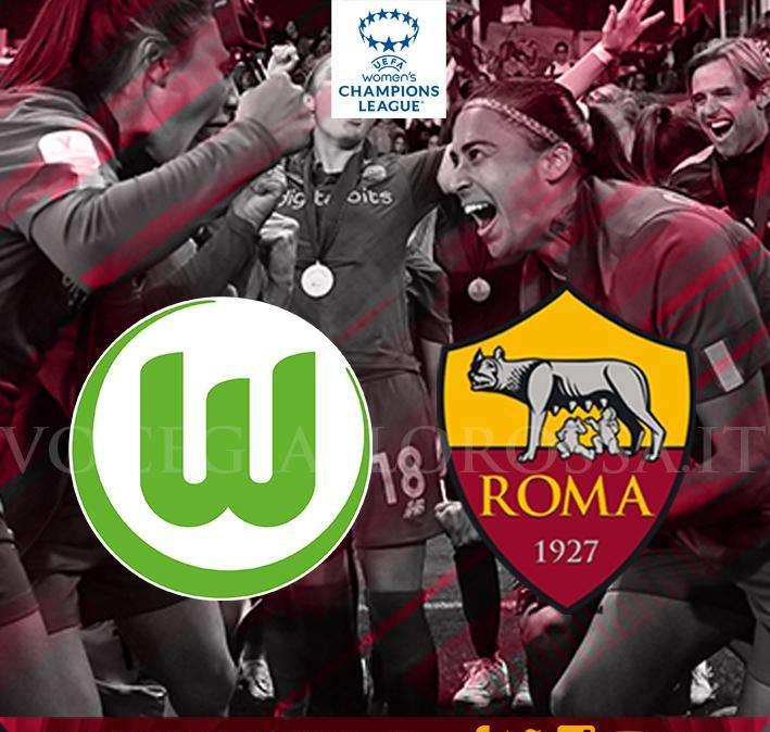 Women's Champions League - Wolfsburg-Roma - La copertina del match