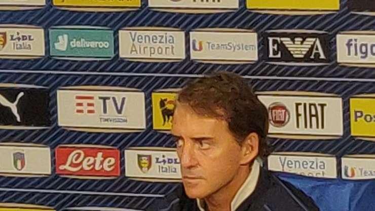 Italia, Mancini: "Florenzi non è un problema, sarà più fresco per l'Europeo. Zaniolo deve conquistarsi tutto"