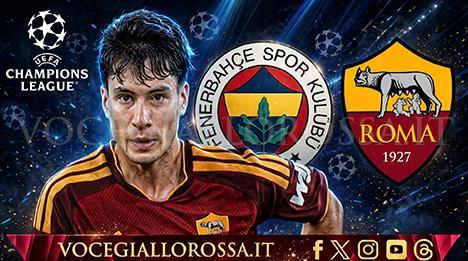 Fenerbahce-Roma - La copertina del match. GRAFICA!