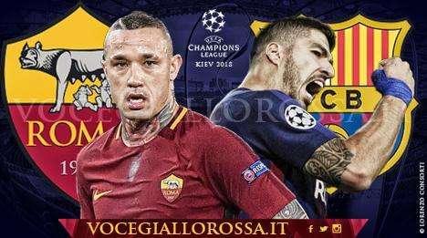 Roma-Barcellona - La copertina. GRAFICA!