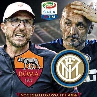 Roma-Inter - La copertina del match