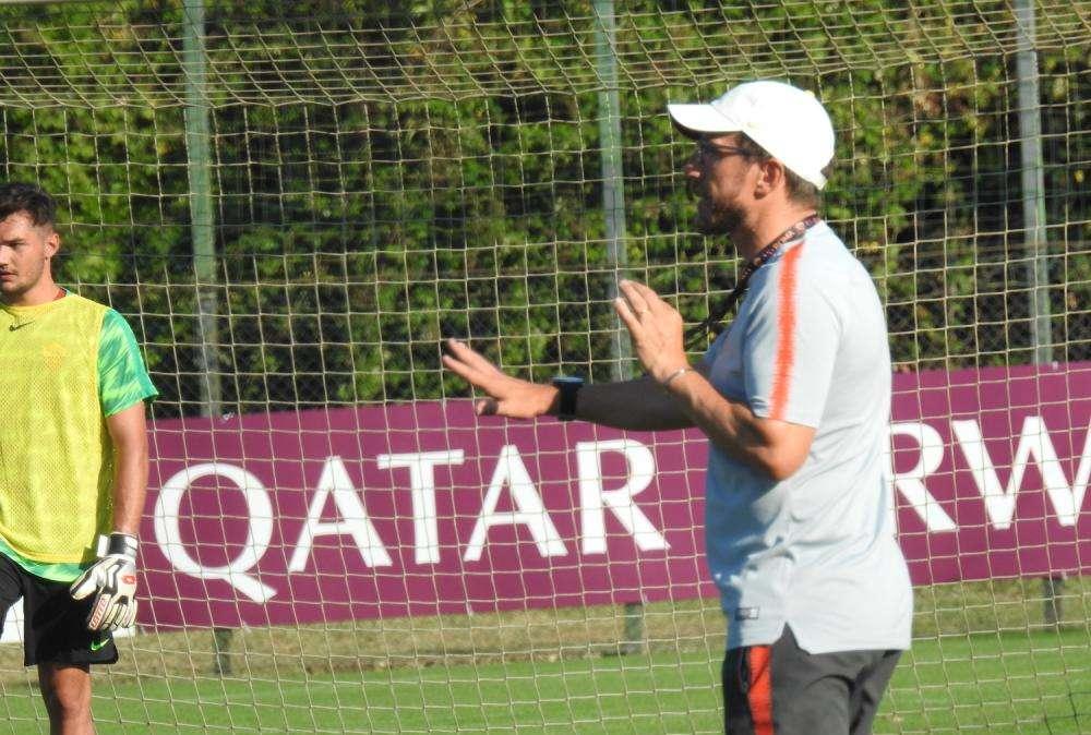 Alle 17:30 l'allenamento pomeridiano