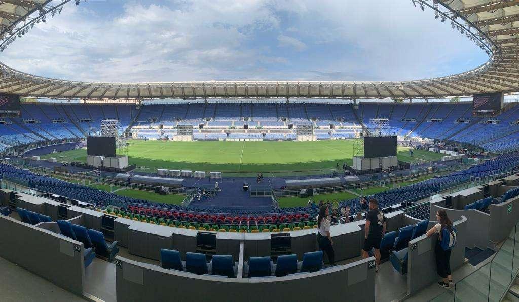 VG - Ecco come saranno disposti i maxischermi all'Olimpico. FOTO!