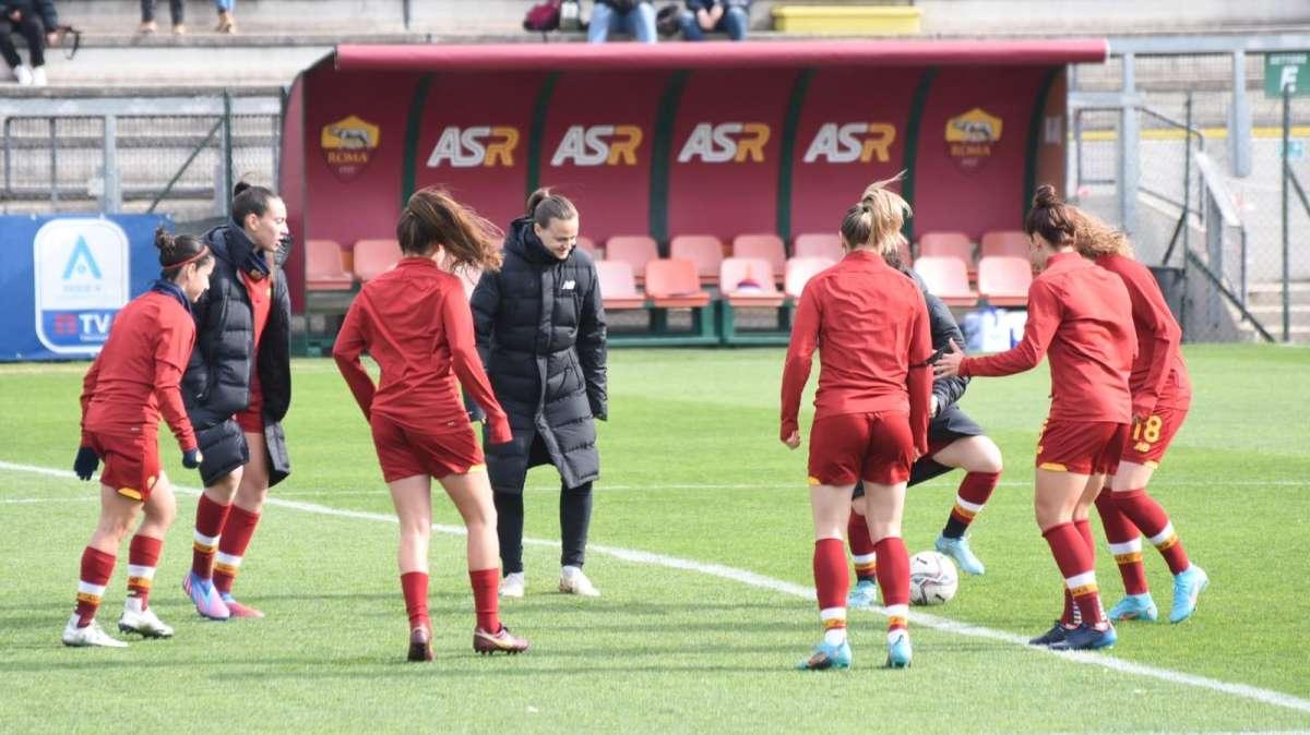 Roma Femminile, continua la marcia di avvicinamento al big match contro la Juventus. VIDEO!