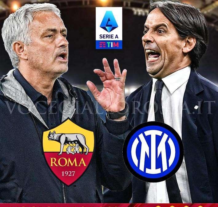 Roma-Inter - La copertina del match. GRAFICA!