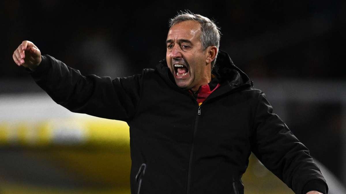 Lecce, Giampaolo: "La superiorità tecnica della Roma è stata evidente"