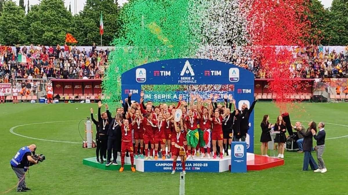 Roma-Juventus, si celebrerà lo scudetto della Femminile
