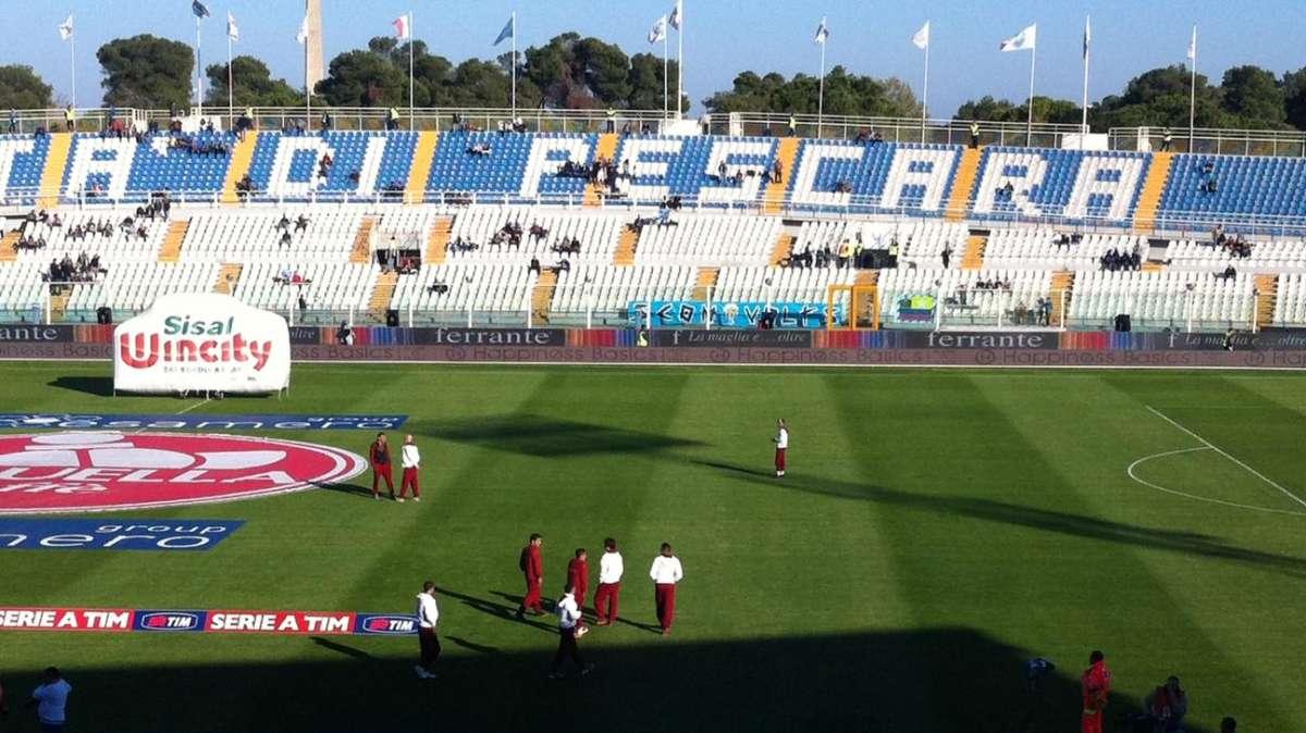 Pescara-Roma 0-1. Un gol di Destro decide il match dell'Adriatico. FOTO!
