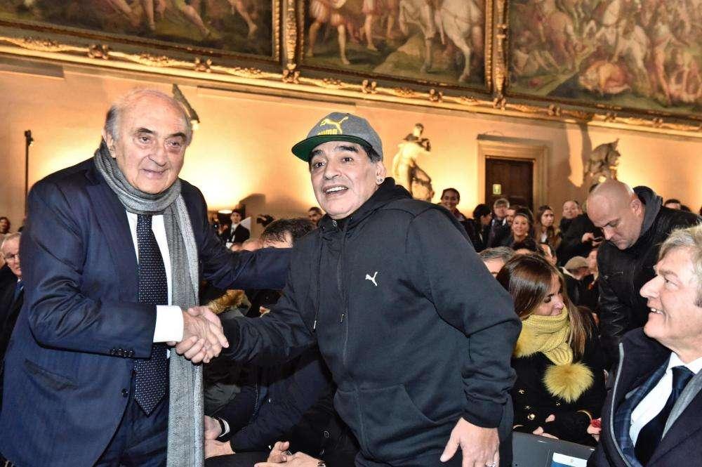 De Laurentiis: "Cari auguri a Ferlaino per 90 anni"