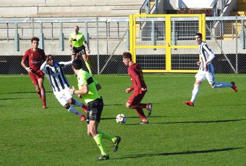Primavera, Roma-Juventus - La photogallery del primo tempo