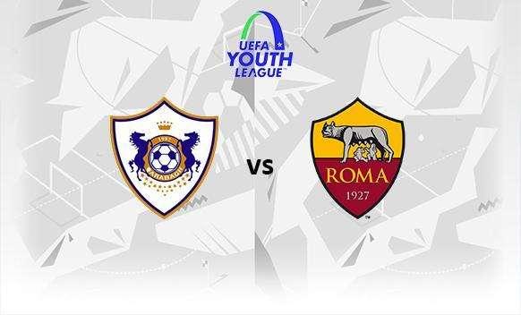 UEFA YOUTH LEAGUE - FK Qarabağ Ağdam vs AS Roma 0-3