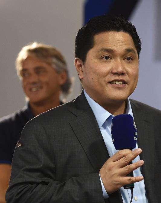 Inter, Thohir: "Contro la Roma ottimo risultato. Puntiamo ai primi tre posti"