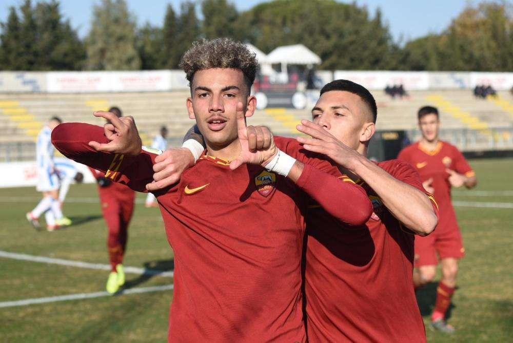 PRIMAVERA PAGELLE AS ROMA vs DELFINO PESCARA 1936 2-1 - Calafiori e Sdaigui sugli scudi