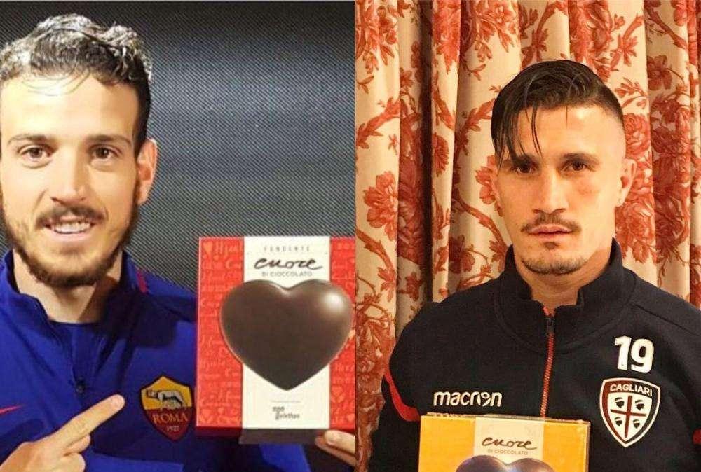 Gli ambasciatori Telethon Alessandro Florenzi e Fabio Pisacane si sfidano in Roma-Cagliari