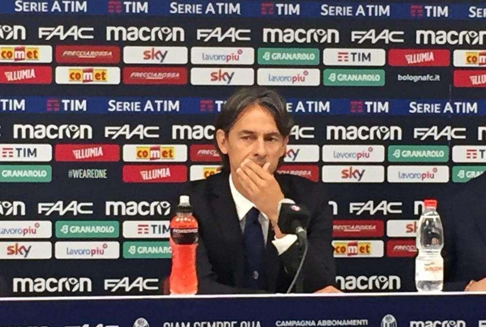 Bologna, Inzaghi: "Mi aspetto una Roma affamata. Dobbiamo invertire la rotta"