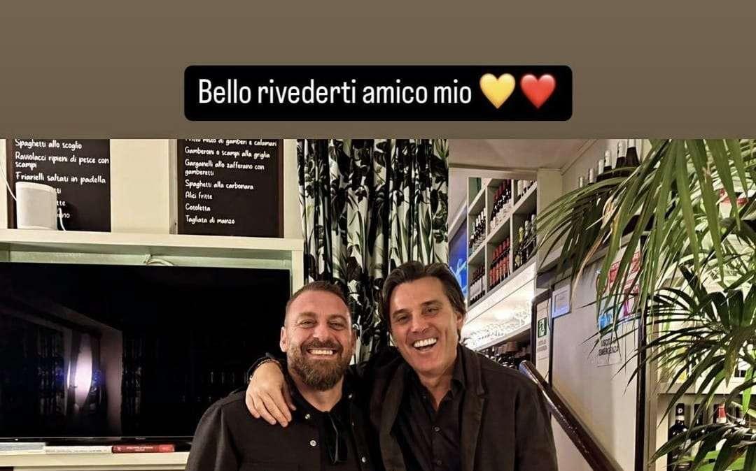 Ieri incontro a pranzo tra Montella e De Rossi