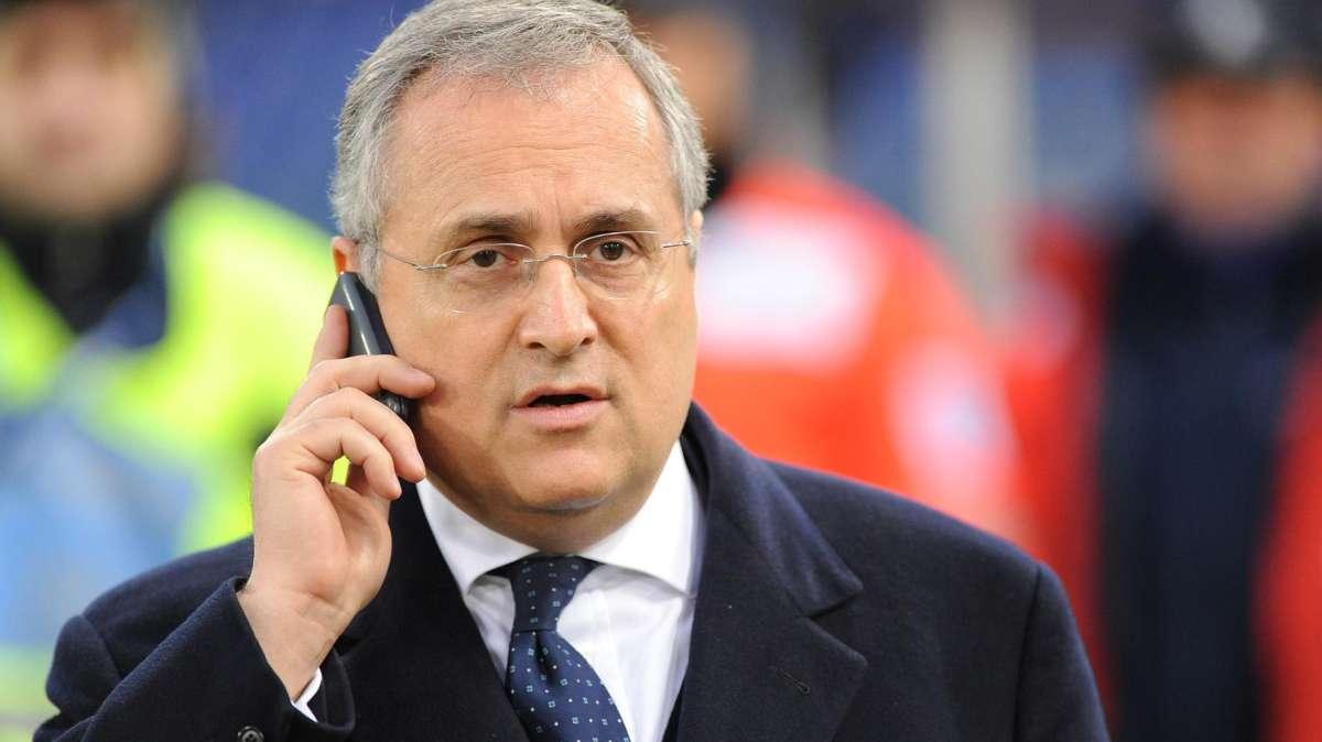 Lazio, Lotito: "Lo Sceicco? Non faccio commenti, i fatti si commentano da soli"